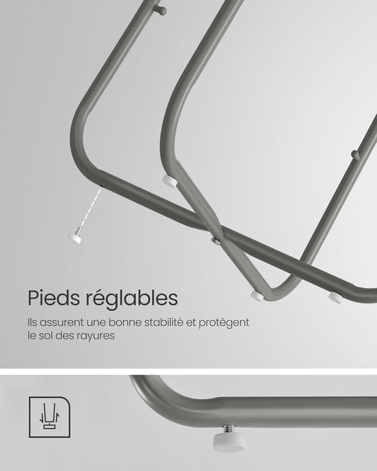 Table de Chevet, Table Basse Ronde, Bout de Canapé, Table de Salon, Buffet Bas, Table Console, VASAGLE, 2