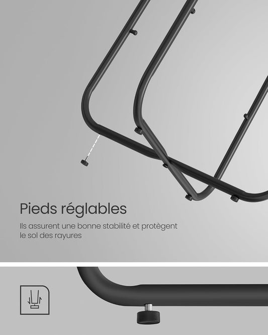 Table de Chevet, Table Basse Ronde, Bout de Canapé, Table de Salon, Buffet Bas, Table Console, Table d’appoint, VASAGLE, 2