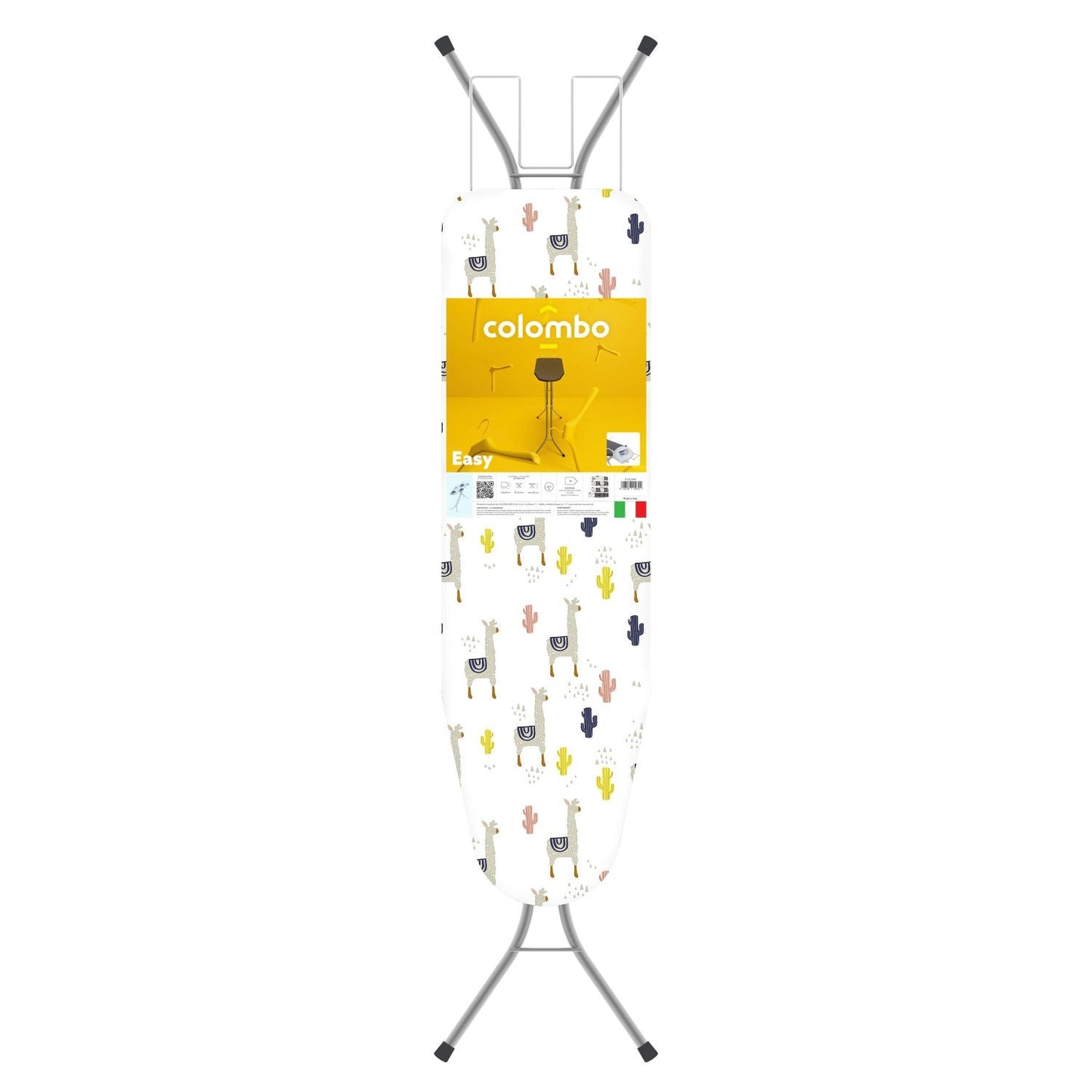 Planche à Repasser, Table a Repasser Pliable, 110x32 cm, hauteur réglable en 4 positions jusqu'à 88 cm, Colombo EASY , 2