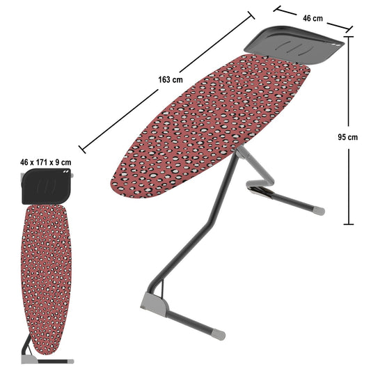 Table à repasser, Planche à repasser, 120x40 cm, hauteur réglable en 6 positions jusqu'à 95 cm, housse 100% coton, Colombo PROFI , 2