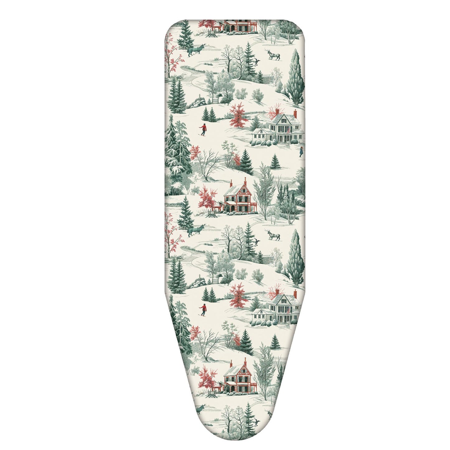 Housse table à repasser, format XL 140 × 55 cm, 100 % Сoton, avec clip, Fabriquée en Italie, Colombo Winter Alps, 4