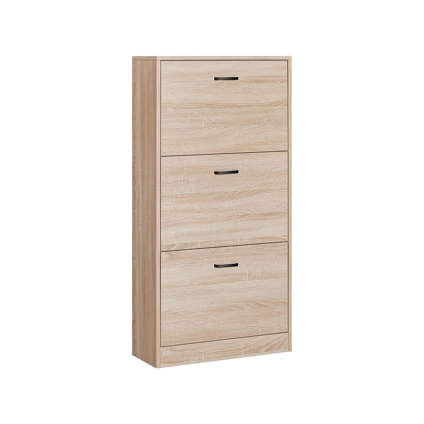 Meuble Chaussure, Armoire à Chaussures, Etagere Chaussure, Range Chaussures, 3 abattants Étagère, Chaussures Abattant, Réglable, VASAGLE, 9