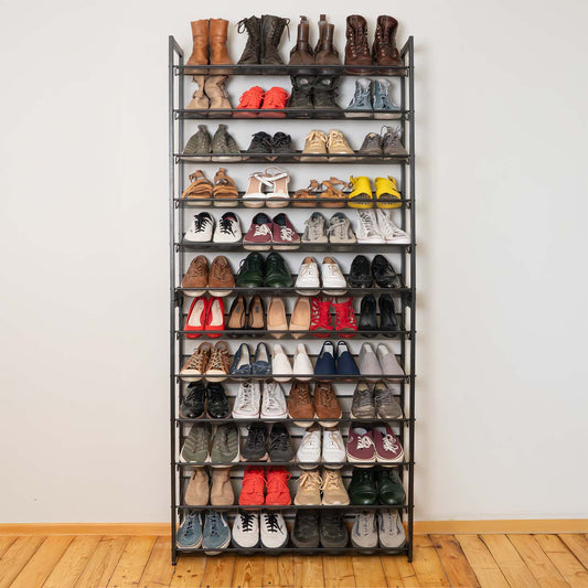 Meuble Shaussure, Meuble à Chaussures, Etagere a chaussure, Étagère à chaussures, 12 niveaux, Tatkraft Eiffel, 10