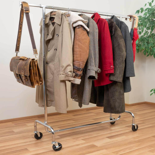 Portant Vetement, Portant Vêtement Solide, Portant Vêtement Professionnel, Penderie Roulette, Pliable, Tatkraft Didrik, n1