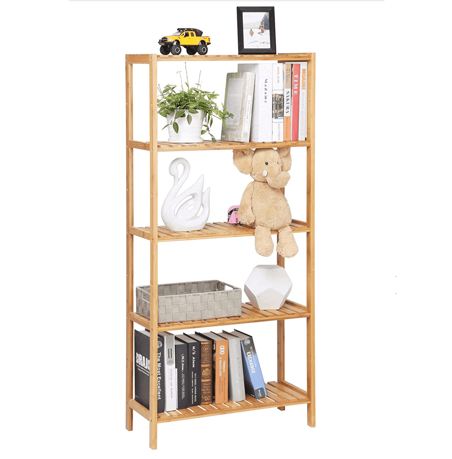 Étagère en Bambou, Meuble de Rangement