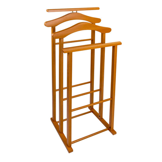 Valet de Chambre, Valet de Chambre Bois, Valet de Nuit, pour Femme et Homme, en hêtre, ARIT MAXI, 3