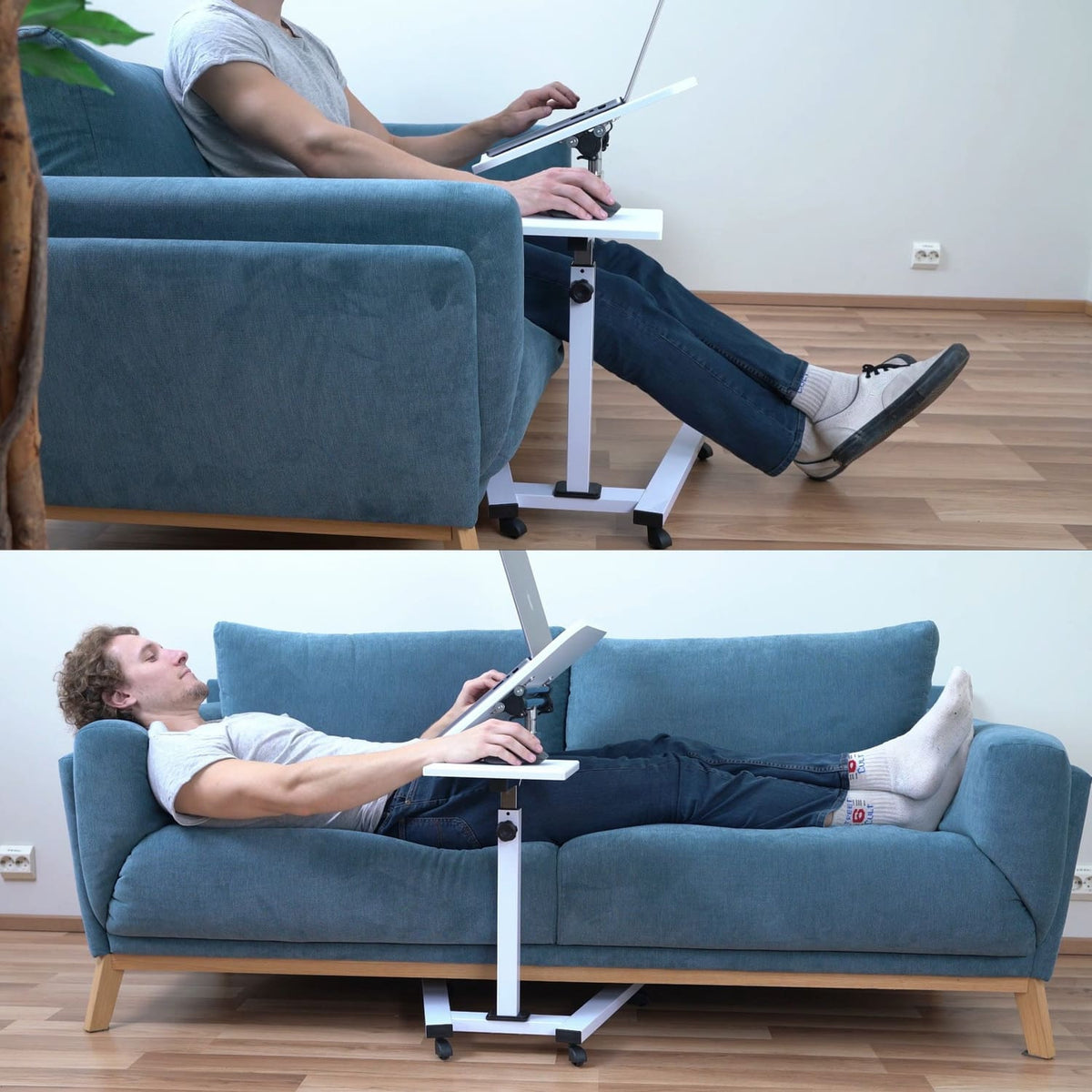 Support Ordinateur Portable, Table de Lit, Table Ordinateur Portable, Table pour Ordinateur Portable, Tatkraft Like, 4