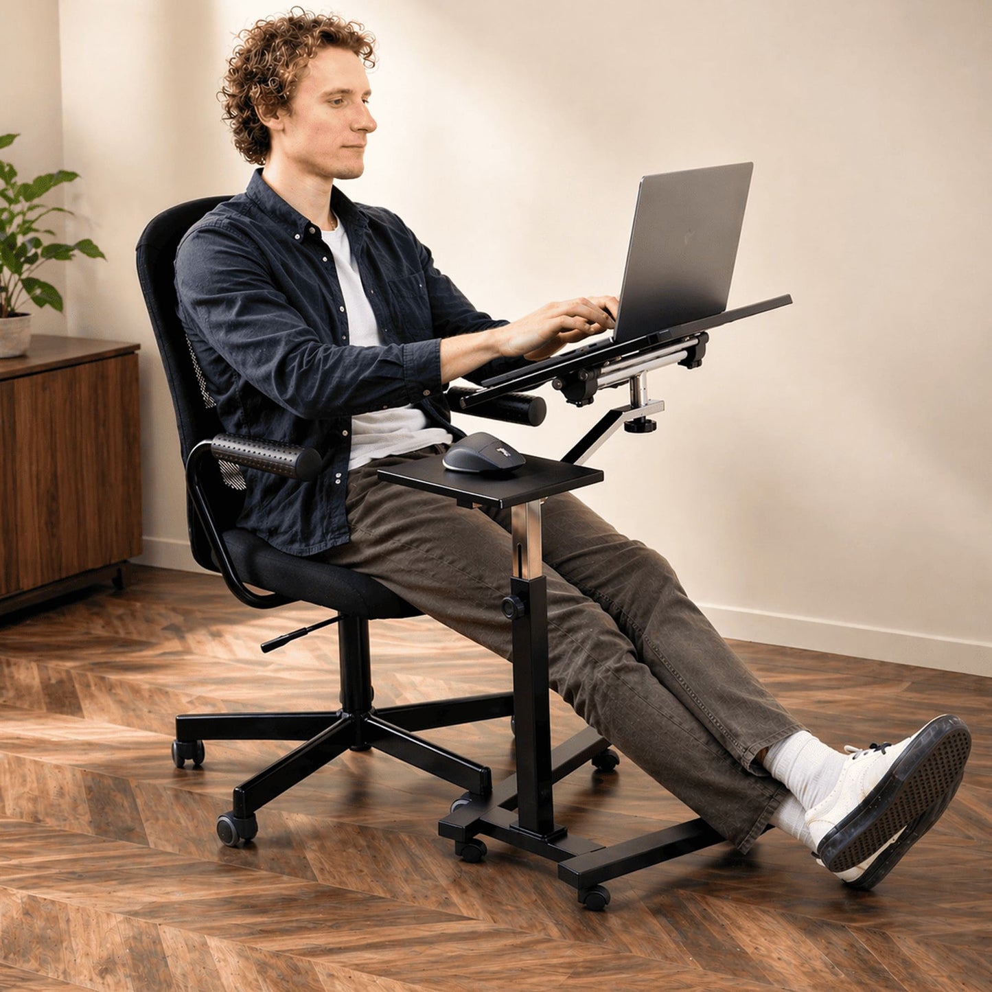 Table de Lit, Table Ordinateur Portable, Table pour Ordinateur Portable, avec Roulettes, réglable, Tatkraft Joy, Table Ordinateur achetez