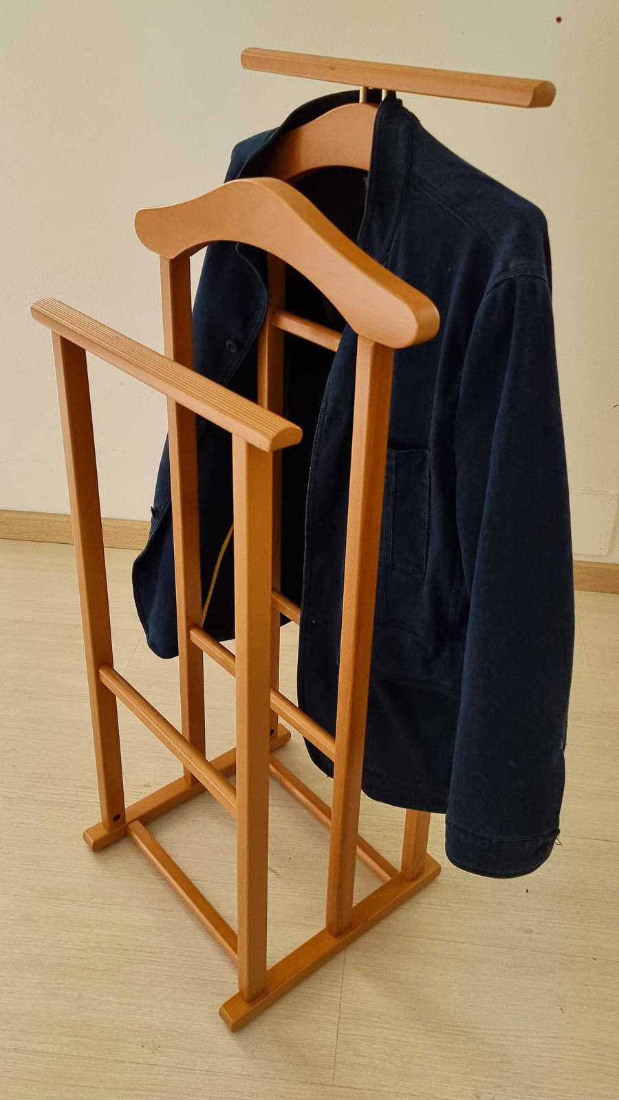 Valet de Chambre, Valet de Chambre Bois, Valet de Nuit, pour Femme et Homme, en hêtre, ARIT MAXI, 11