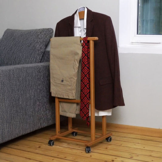 Valet de Chambre, sur Roulettes, Valet de Nuit, Porte-Vêtements, Valet Vetement, ARIT ATRI, 1