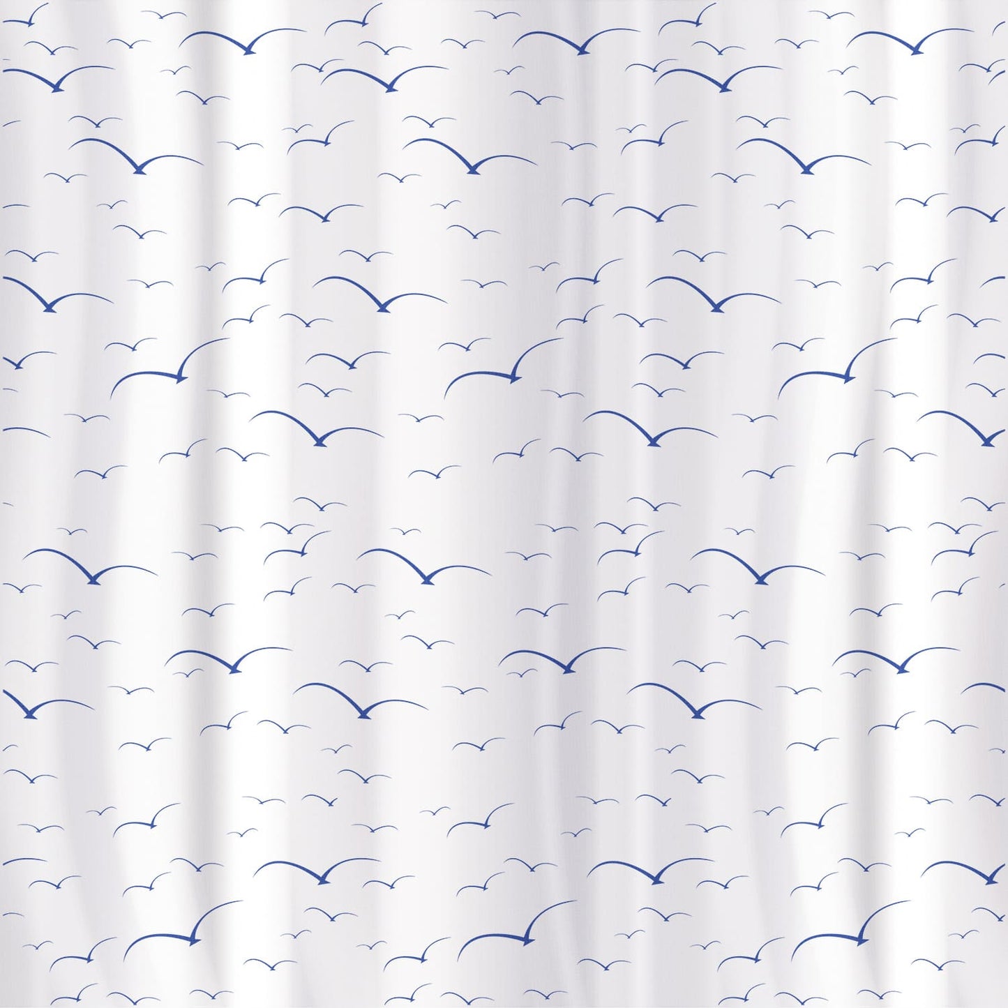 Rideau de Douche, 180x180cm, Textile Polyester avec 12 Anneaux