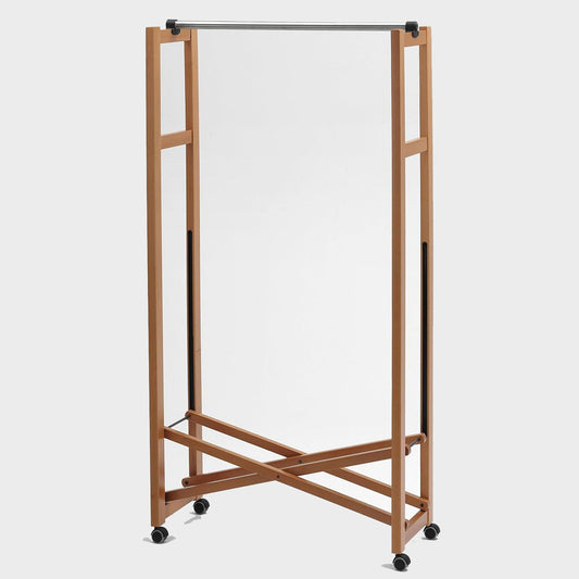 Portant GIULIUS Pliable Bois, Cerise, 31 x 78 x 160 cm, ARIT