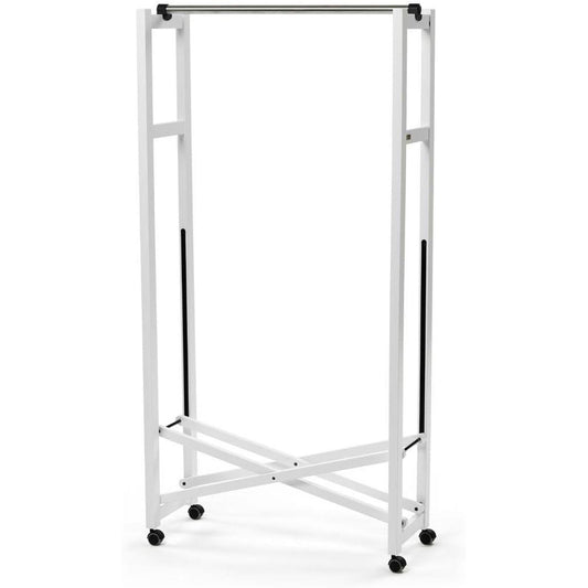 Portant GIULIUS Pliable Bois, Blanc, 31 x 78 x 160 cm, ARIT