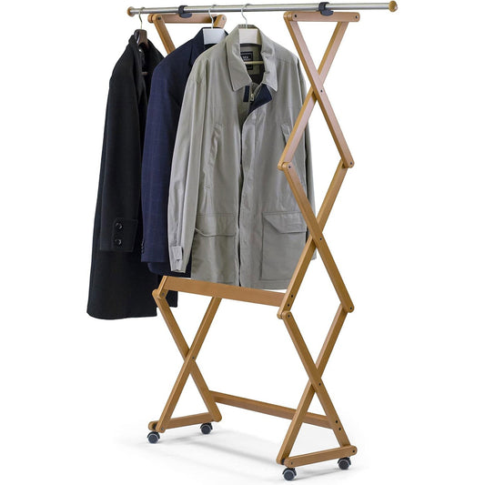 Porte-manteau FELIX, Bois - Fermeté - Extensible - Finition Cerise « Ar-It le cœur du bois », ARIT