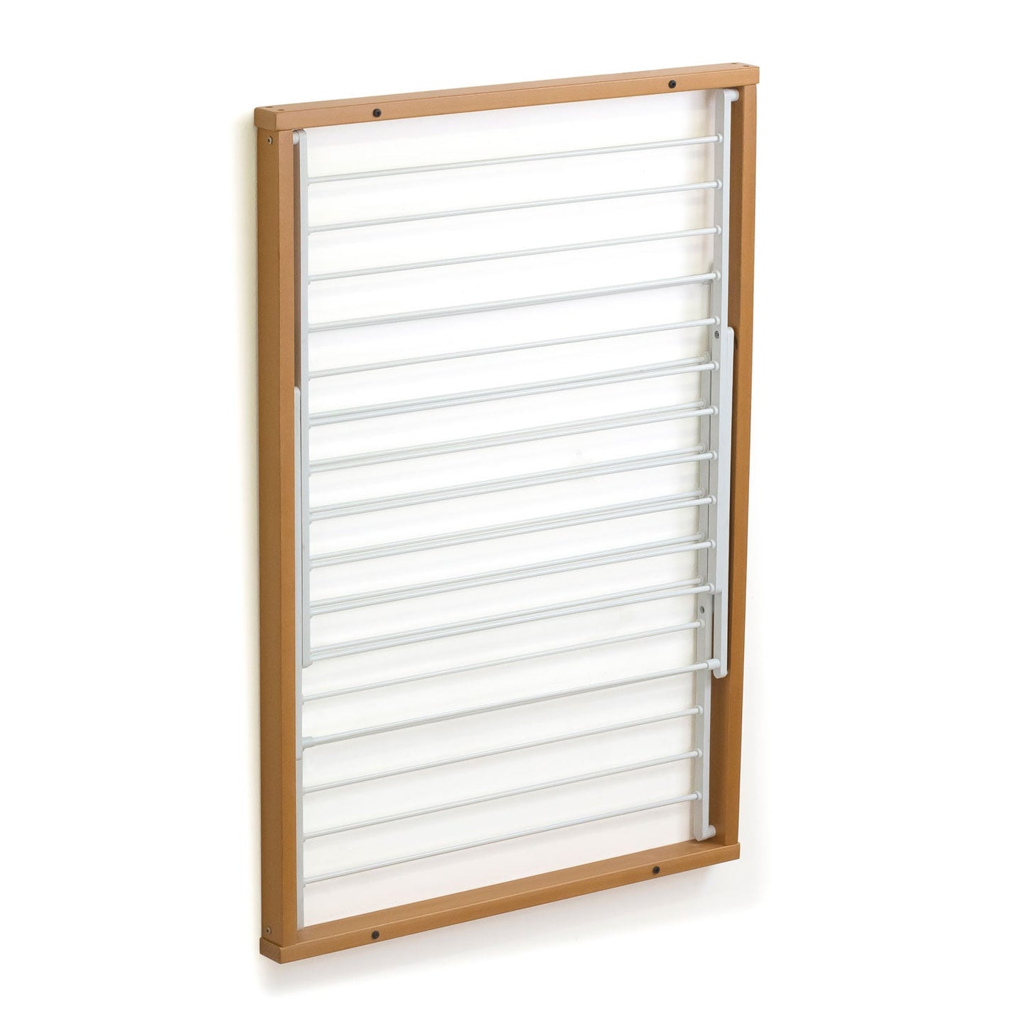 ARIT - KORAL Étendoir à Linge Mural, fil à linge de 13 mètres, Etendoir Mural, Sechoir Mural, cerise, 6