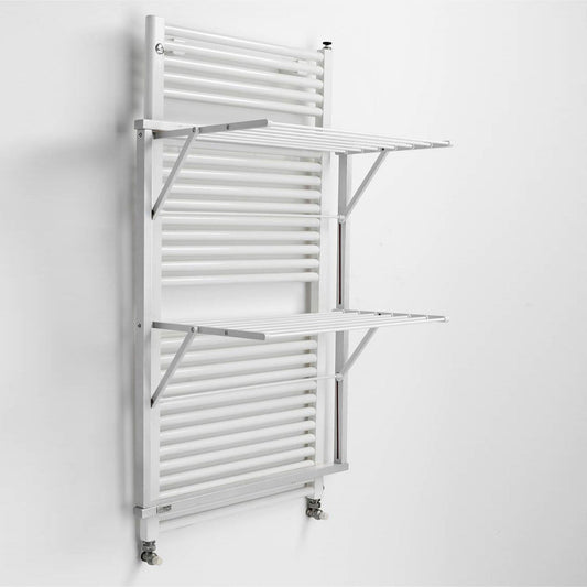 ARIT - KLAUS Accessoires de salle de bains, Etendoir Mural, Étendoir à linge Mural, Sechoir Mural, blanche, 1