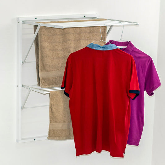 ARIT - KEVIN Etendoir Mural, Étendoir à linge Mural, Sechoir Mural, blanche, 2