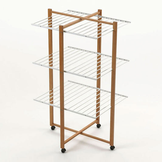 Étendoir à Linge Professionnel, Étendoir à Linge Tour Solide, Étendoir à Linge Bois, Tancarville Bois, ARIT KARISMA