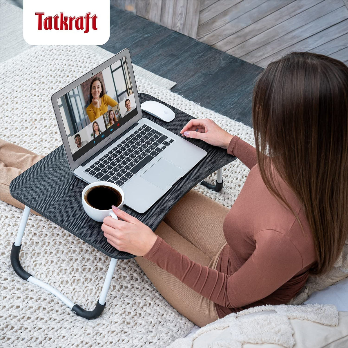 Tatkraft Olaf - Plateau de lit de Petit-Déjeuner, Plateau de Lit, Support ordinateur portable