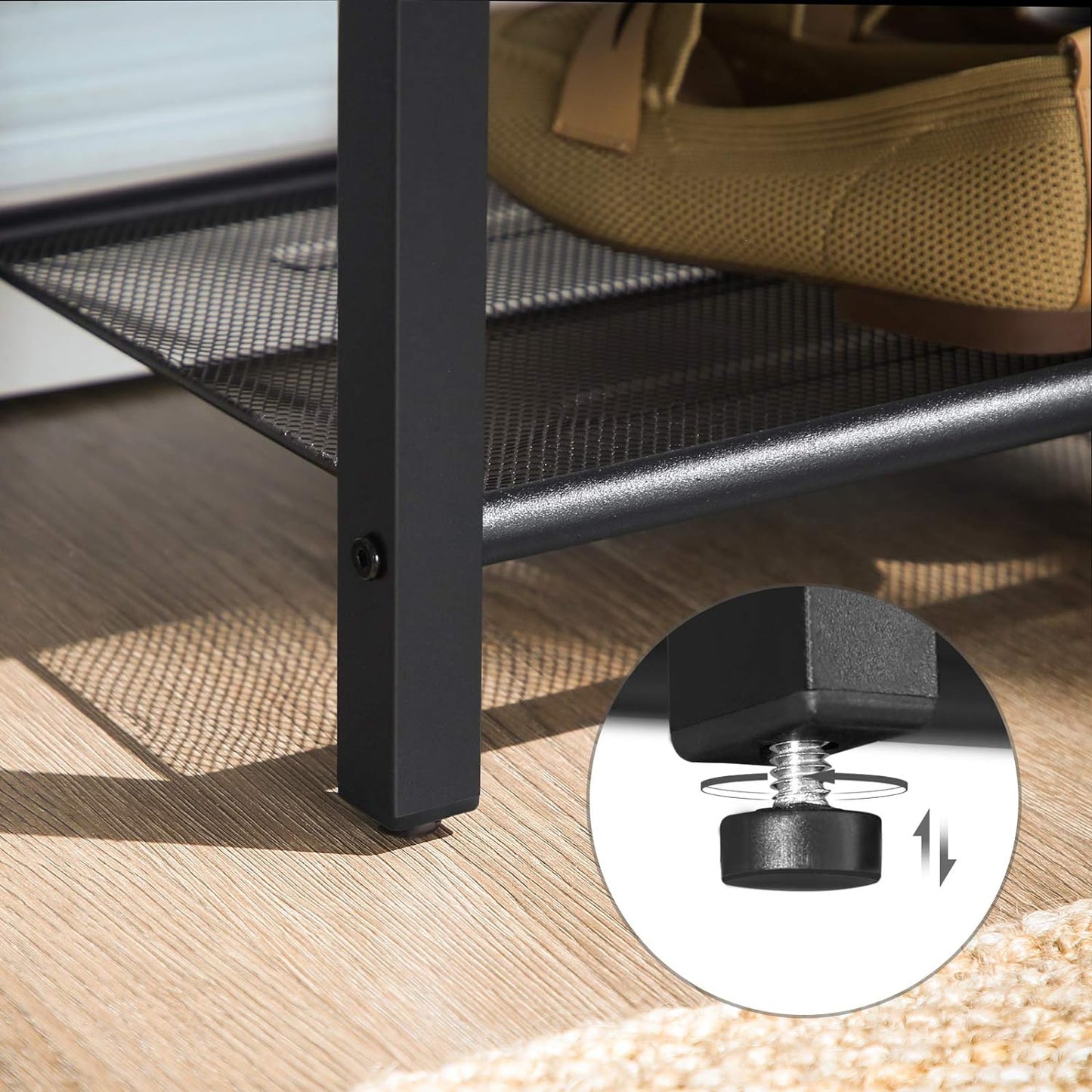 Banc à chaussures industriel