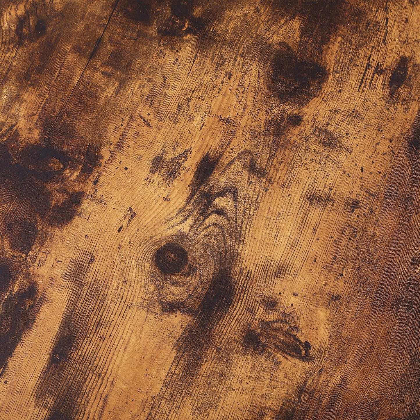 Étagère Vintage en escalier, Bibliothèque à 5 niveaux, Rangement, avec cadre métallique, Noire, VASAGLE, 6