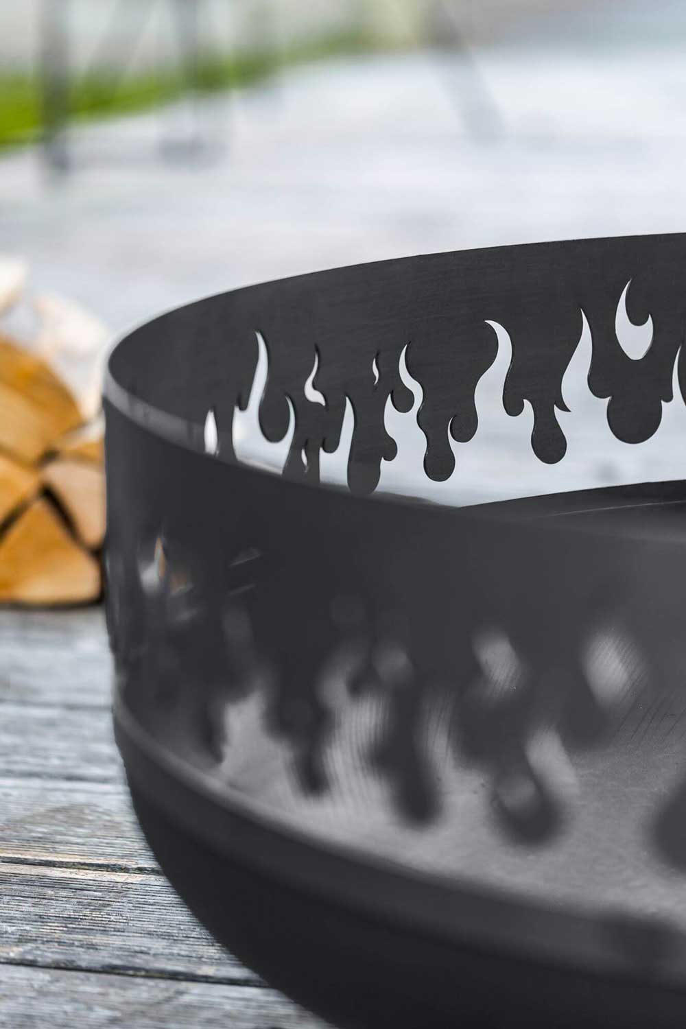 Cook King - Braséro de jardin «FIRE» 80 cm, 2