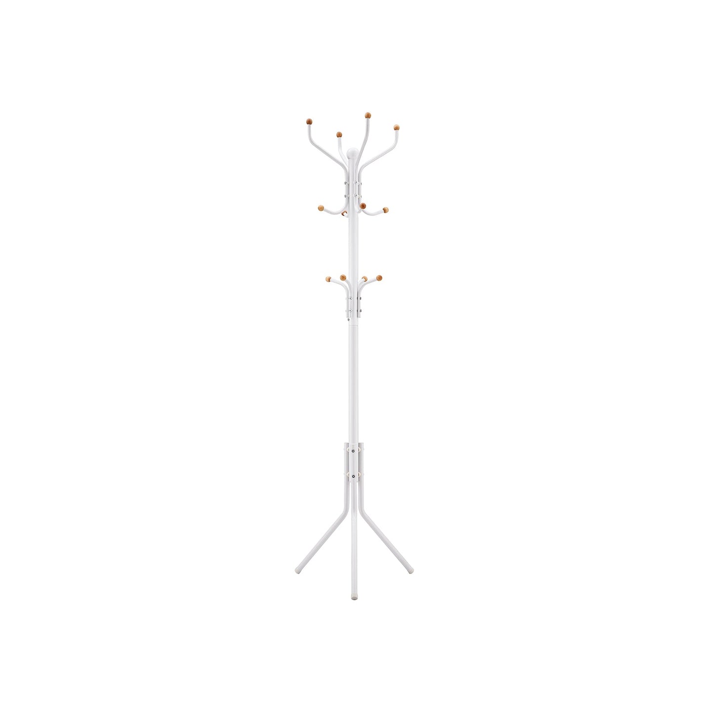 Hauteur de 182 cm Porte-Manteau sur Pied Perroquet de 3 Tubes en Fer Blanc, SONGMICS, 7