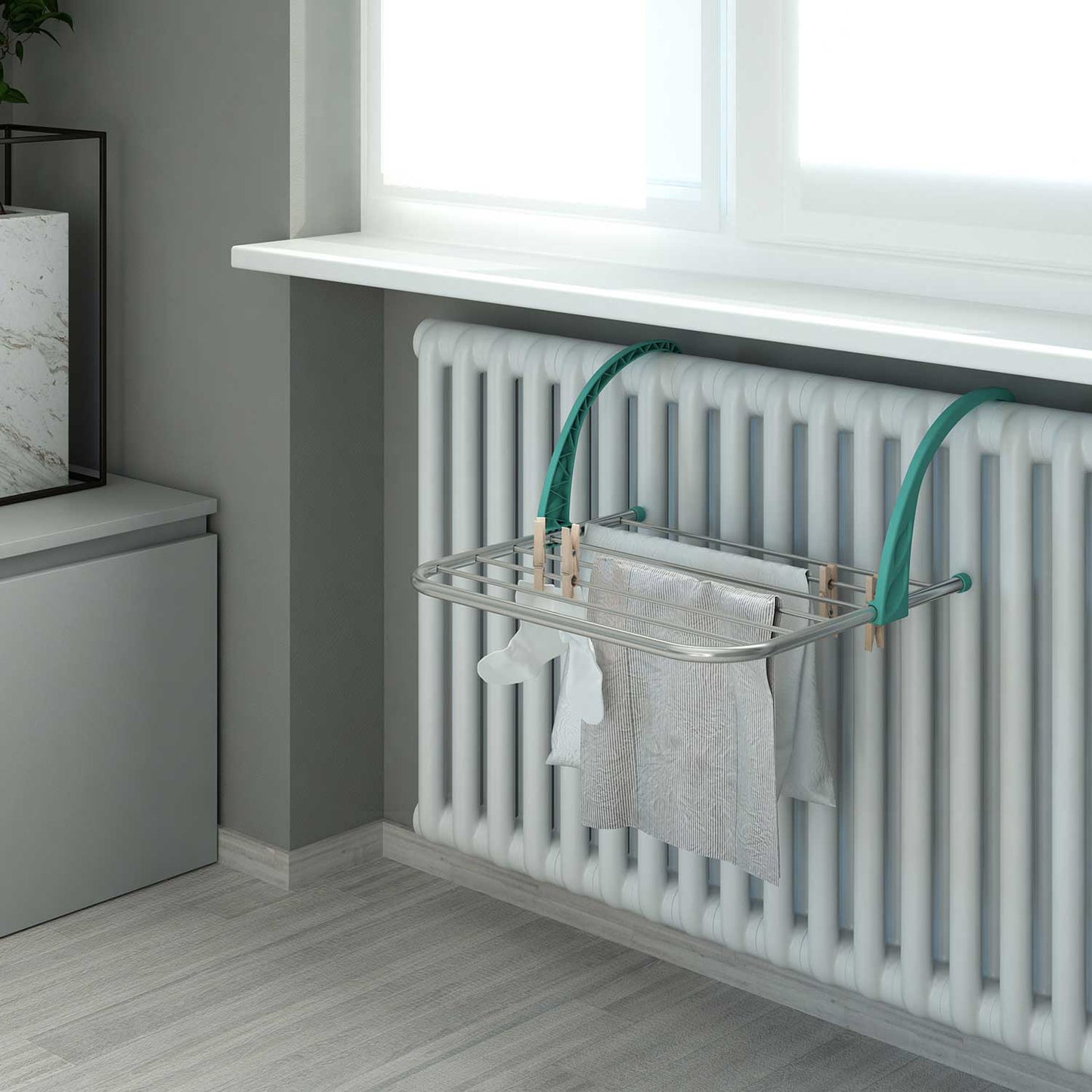 Étendoir Balcon, Séchoir Radiateur, Colombo Gocciolo 5