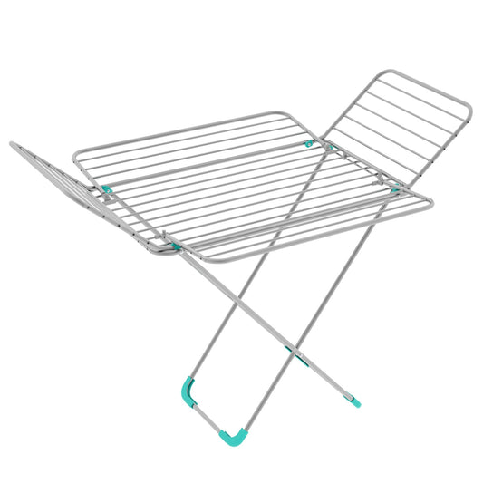 Étendoir a Linge Intérieur Pliable, Tancarville Etendoir, 30m, Antirouille, Fabriqué en Italie, Colombo Flower, 1