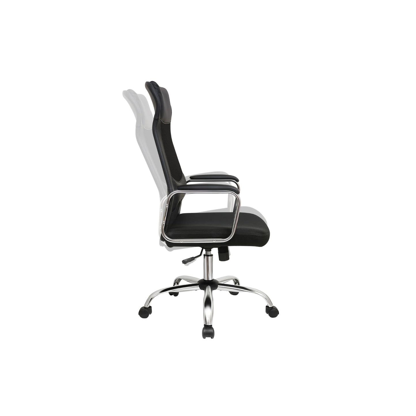 Chaise de bureau en maille, dossier respirant, avec appui-tête et lombaire, 140 kg - SONGMICS