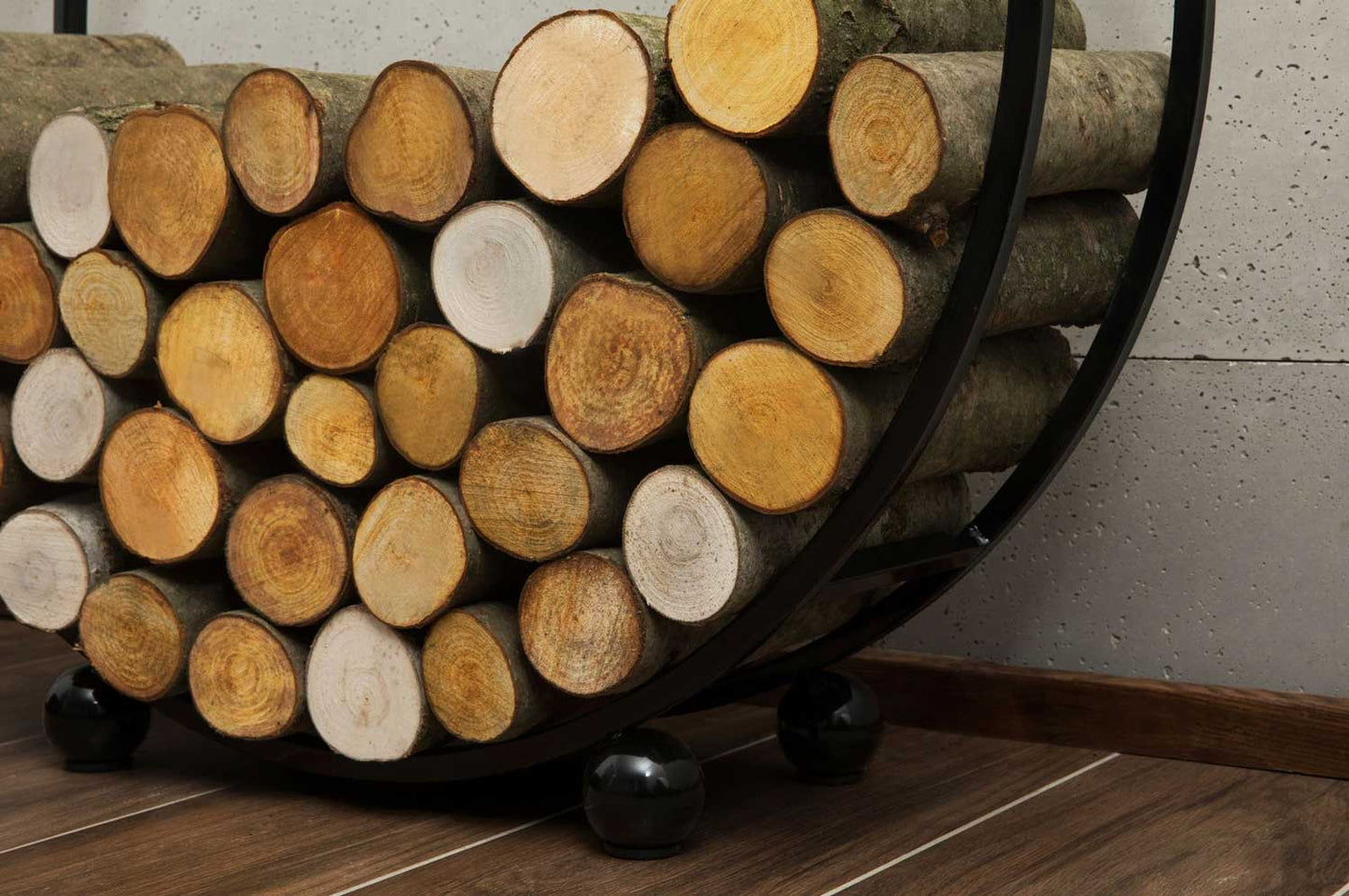 Cook King - Porte-bûches «DAISY» - 80cm, 100cm, 2