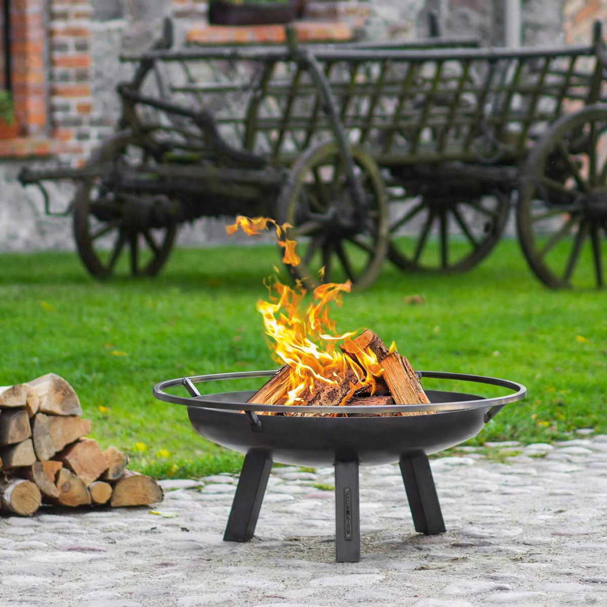 Cook King - Braséro de jardin «PORTO» Dia. 60 cm, 70 cm, 80 cm, 100 cm, 3