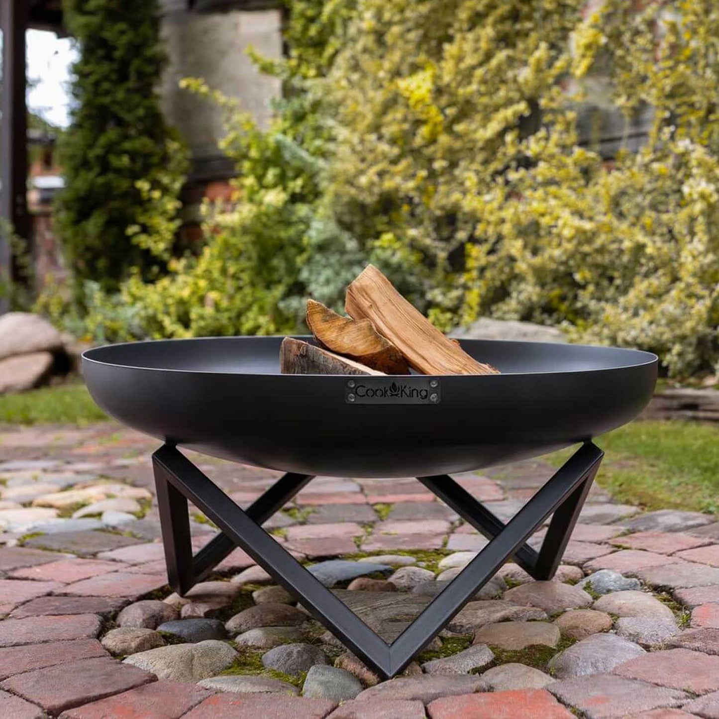 Cook King - Braséro de jardin «SANTIAGO» Dia. 60 cm, 70 cm, 80 cm, 100 cm, 2