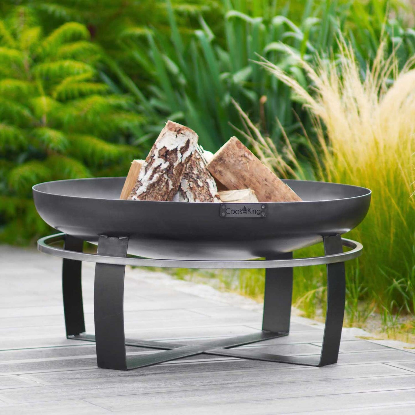 Cook King - Braséro de jardin «VIKING» Dia. 60 cm, 70 cm, 80 cm, 100 cm, 8