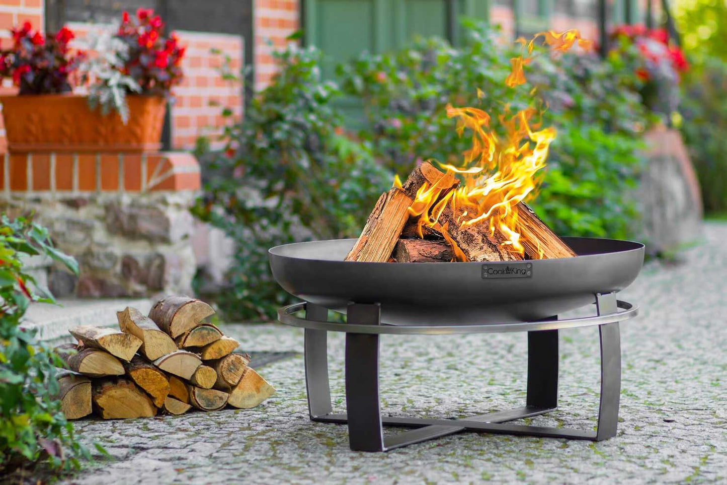 Cook King - Braséro de jardin «VIKING» Dia. 60 cm, 70 cm, 80 cm, 100 cm, 5