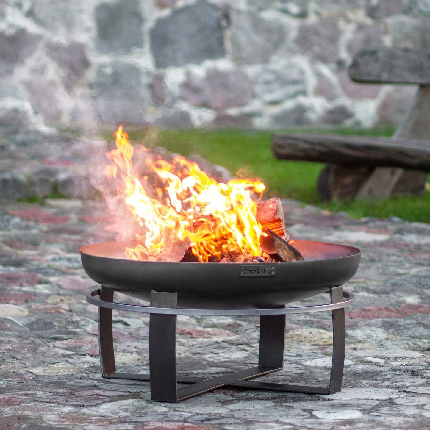 Cook King - Braséro de jardin «VIKING» Dia. 60 cm, 70 cm, 80 cm, 100 cm, 2