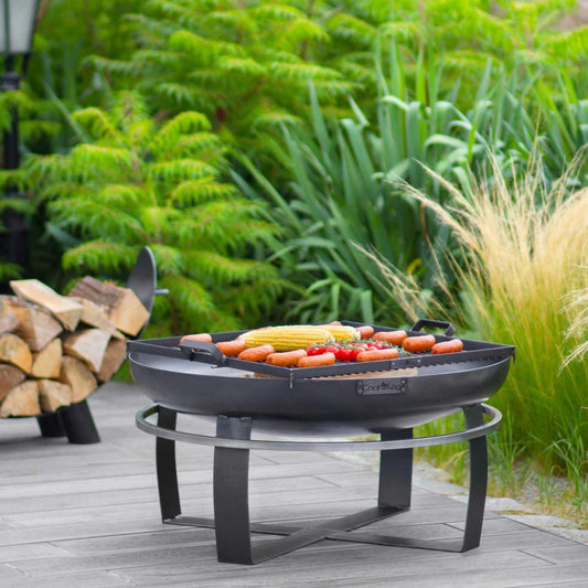 Cook King - Braséro de jardin XXL «VIKING» 80 cm, 1
