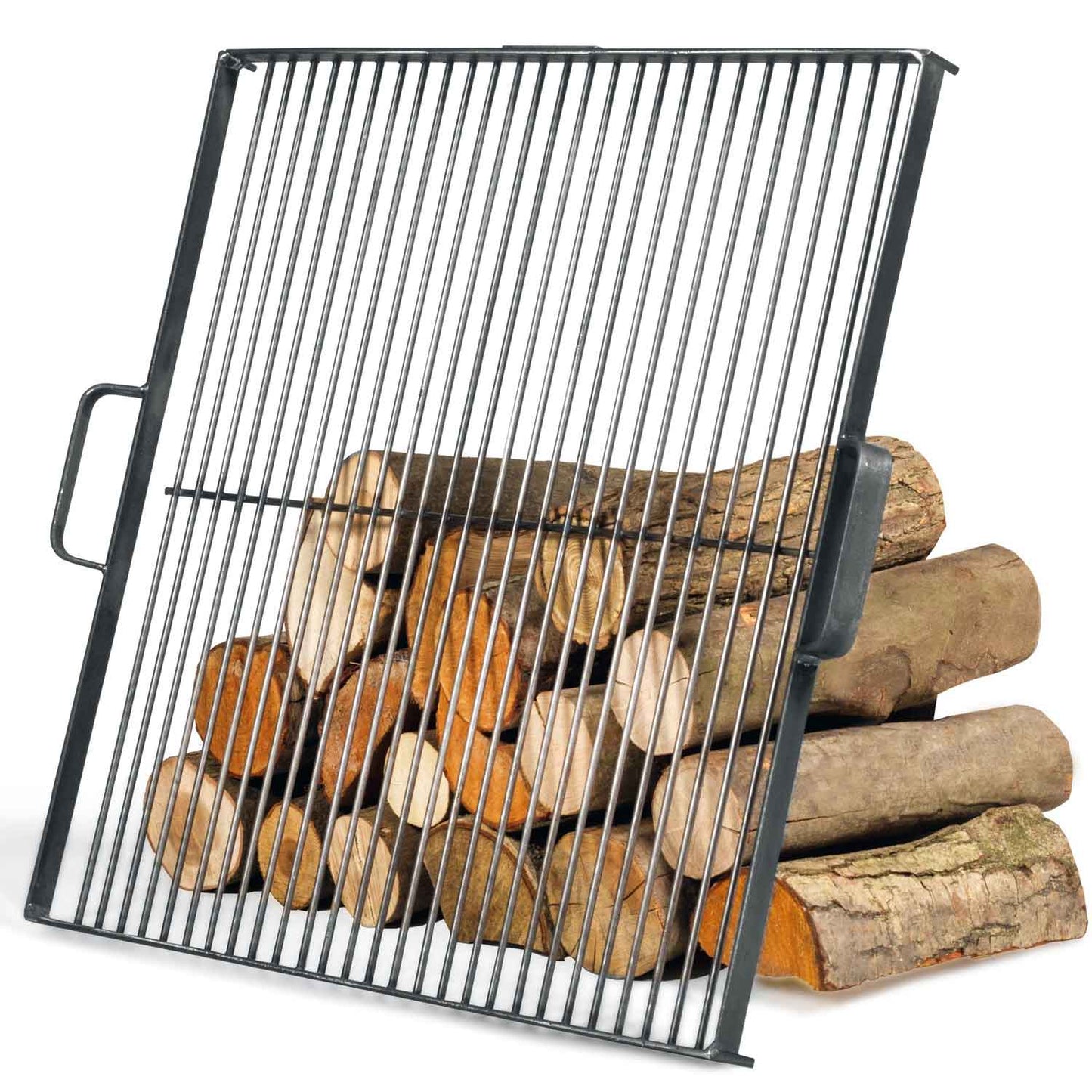 Grille de barbecue, Barbecue, Grill en acier brut pour foyer, Cook King