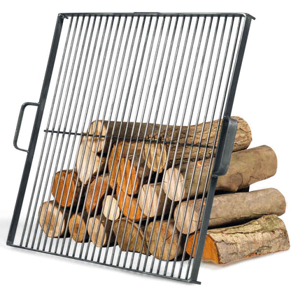 Grille de barbecue, Barbecue, Grill en acier brut pour foyer, Cook King