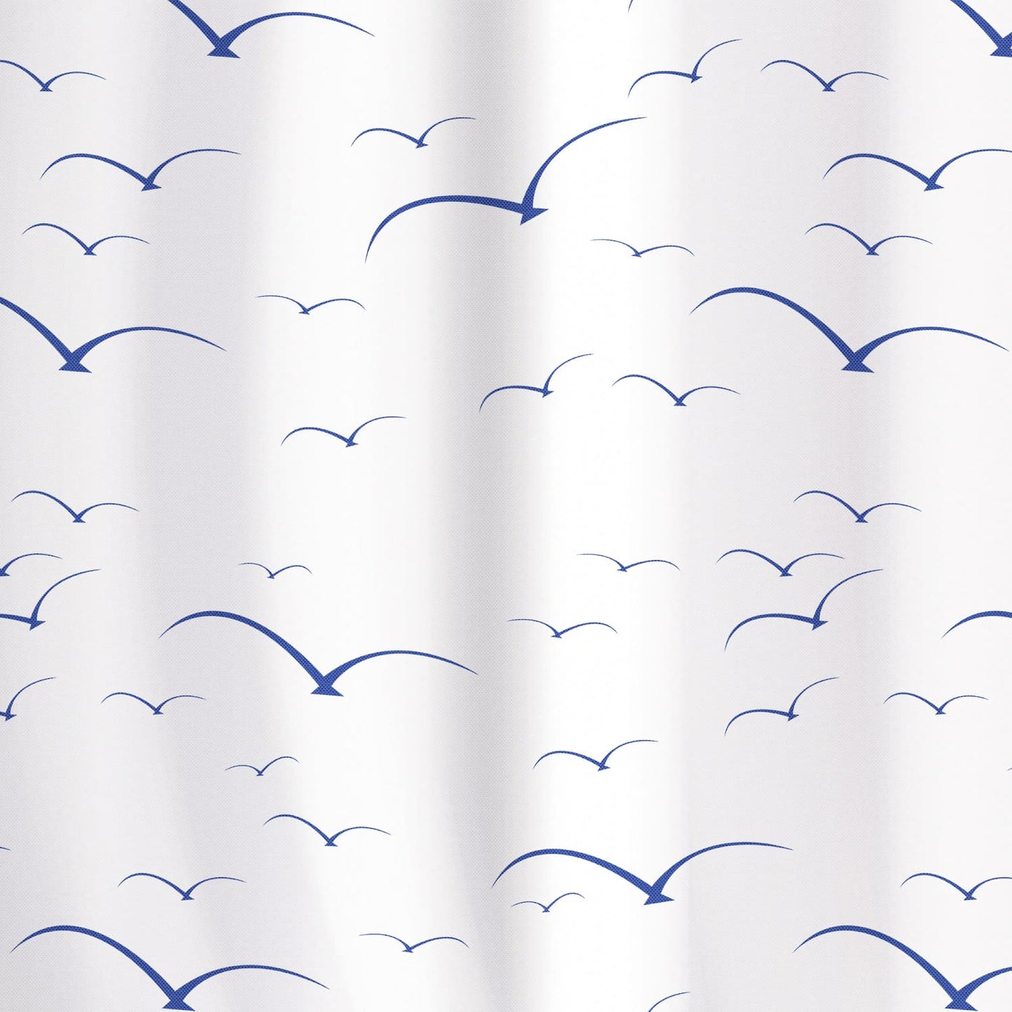 Rideau de Douche, 180x180cm, Textile Polyester avec 12 Anneaux