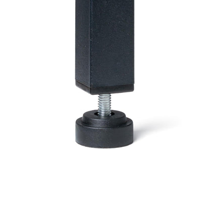 Étagère à Сhaussures, 5 Niveaux, avec 4 étagères réglables, Étagère Étroite, Étagère en Métal, Brun vintage Noir, Tatkraft Otto, 5