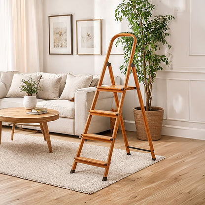 Escabeau Domestique, design scandinave, 4 marches, Tatkraft Upgrade 4, lr