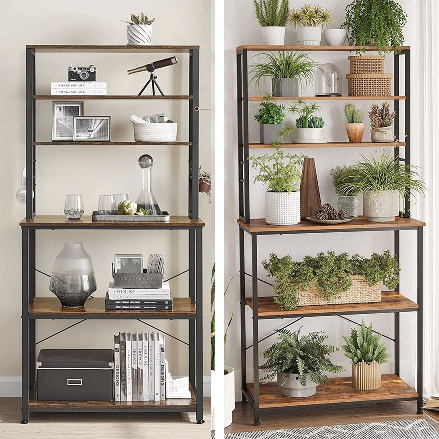 Etagere Cuisine, Etagere Micro Onde, 6 Etageres, VASAGLE, 10