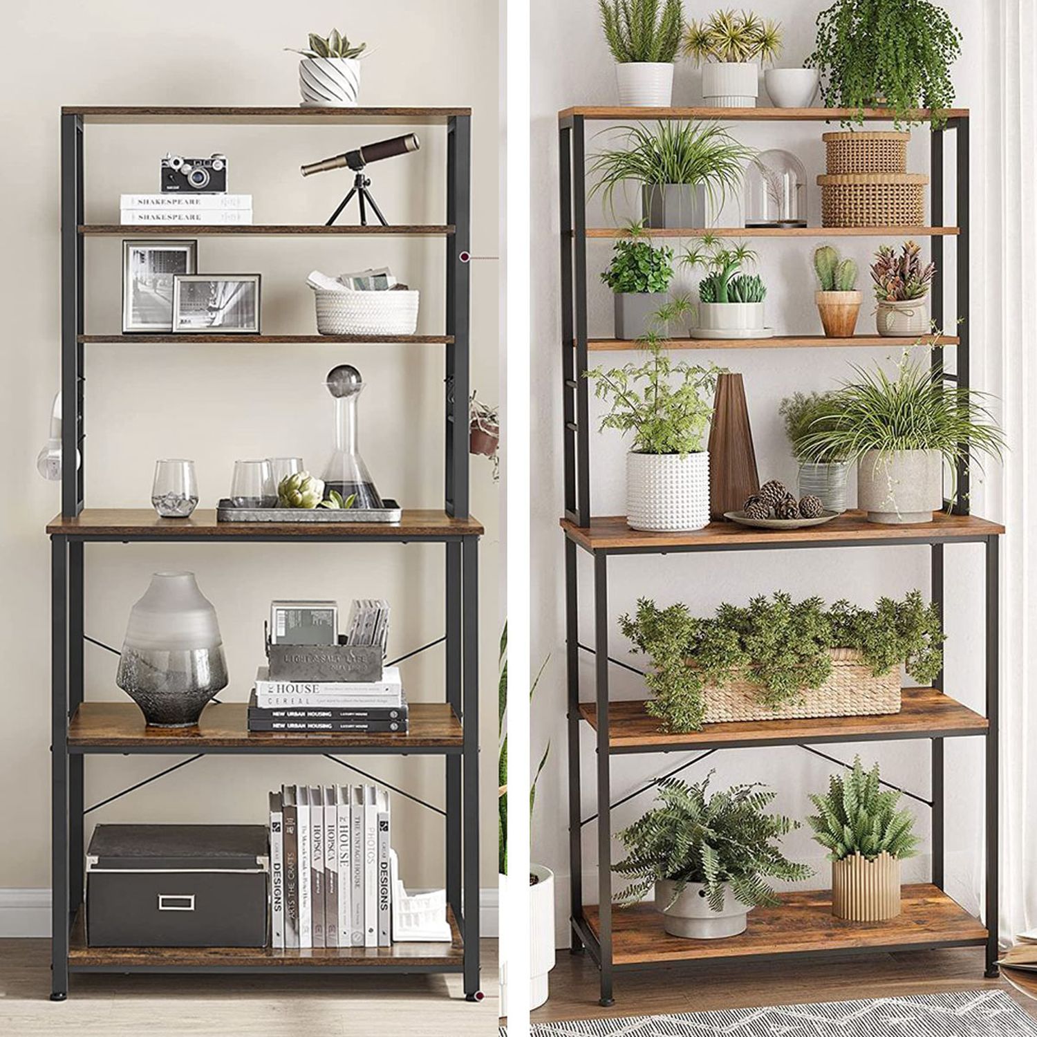 Etagere Cuisine, Etagere Micro Onde, 6 Etageres, VASAGLE, 10