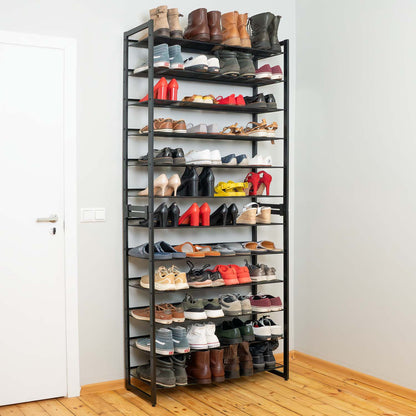Meuble Shaussure, Meuble à Chaussures, Etagere a chaussure, Étagère à chaussures, 12 niveaux, Tatkraft Eiffel, 1