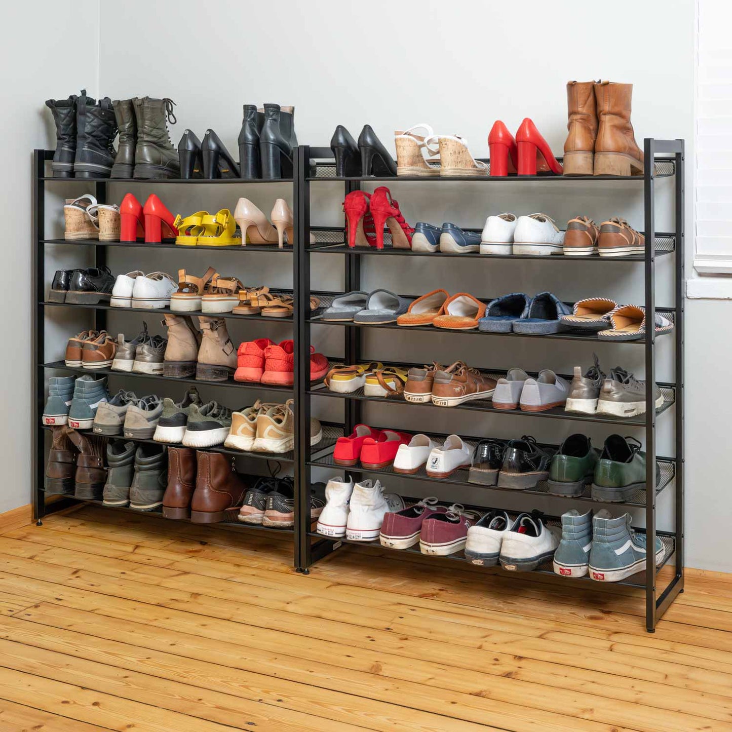 Meuble Shaussure, Meuble à Chaussures, Etagere a chaussure, Étagère à chaussures, 12 niveaux, Tatkraft Eiffel, 2