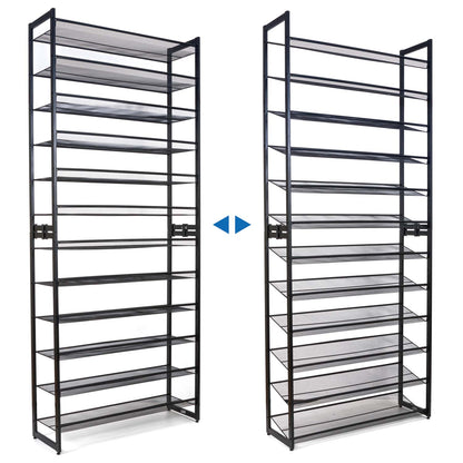 Meuble Shaussure, Meuble à Chaussures, Etagere a chaussure, Étagère à chaussures, 12 niveaux, Tatkraft Eiffel, 6