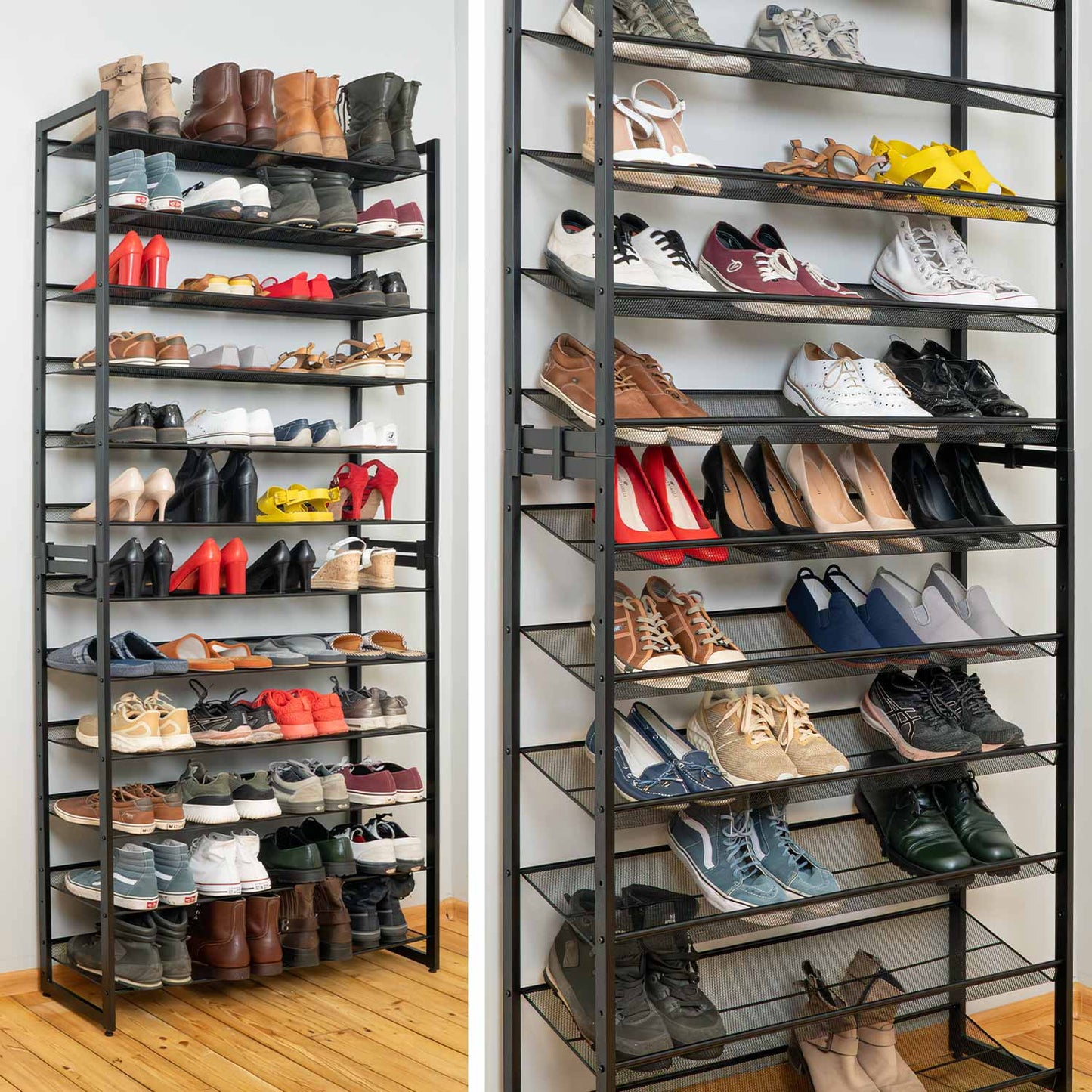 Meuble Shaussure, Meuble à Chaussures, Etagere a chaussure, Étagère à chaussures, 12 niveaux, Tatkraft Eiffel, 7