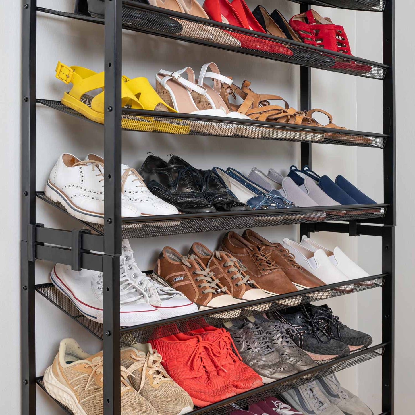 Meuble Shaussure, Meuble à Chaussures, Etagere a chaussure, Étagère à chaussures, 12 niveaux, Tatkraft Eiffel, 8