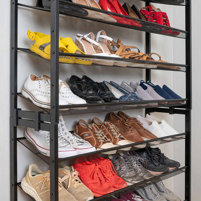 Meuble Shaussure, Meuble à Chaussures, Etagere a chaussure, Étagère à chaussures, 12 niveaux, Tatkraft Eiffel, 8
